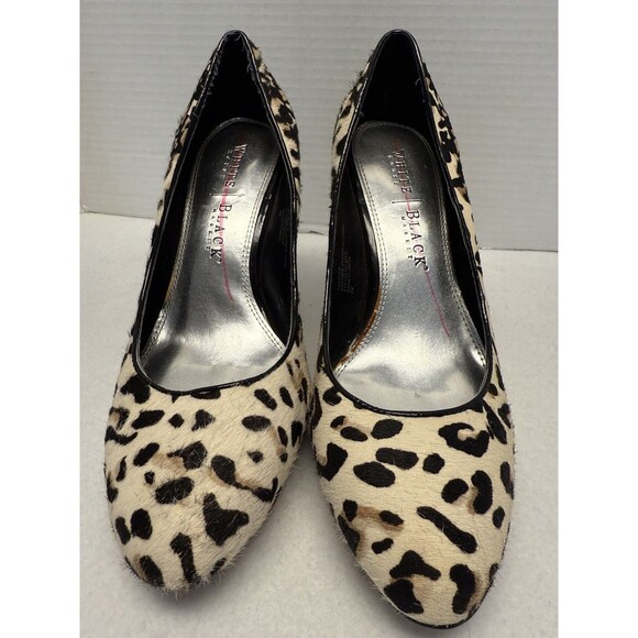 White House/Black Market, Women's Cheetah Heels Sz 8 Sexy  Fancy Preowned - Picture 3 of 12